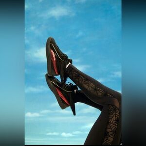 Charlotte Olympia x Puma  Black Spiderweb Leggings